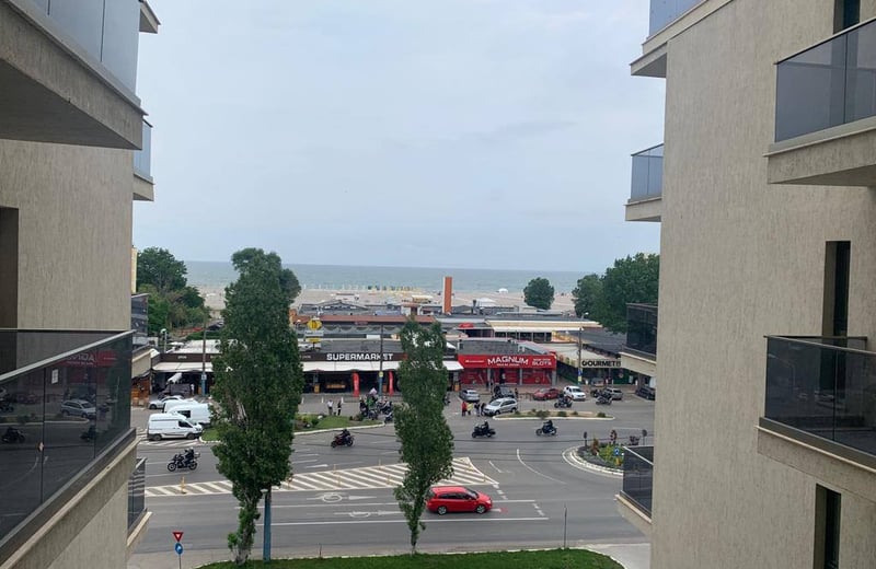 Alquiler de un estudio cómodo, 38 m², en el distrito de Mamaia, Constanța, Rumanía